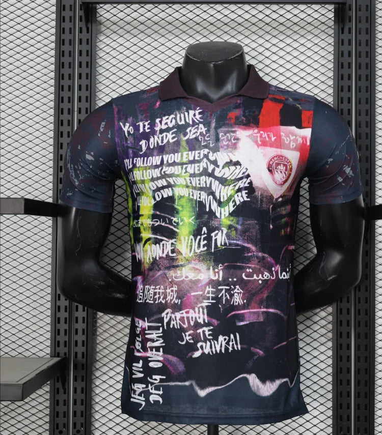 Maillots Homme Special Edition Manchester City 25/26 Noir S-XXL